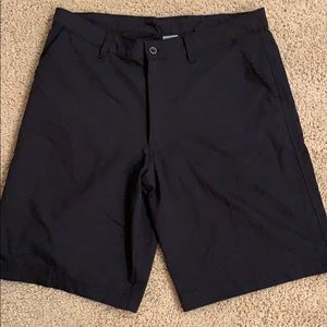 Champion all black golf shorts